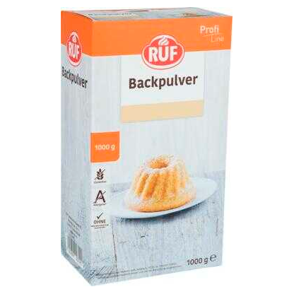 Artikelbild für RUF Backpulver in Faltschachtel 1,0 kg, 1 St., Artikelnummer 803062