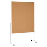 Artikelbild 1 für magnetoplan Moderationswand 120,0 x 150,0 cm braun, Artikelnummer 573081