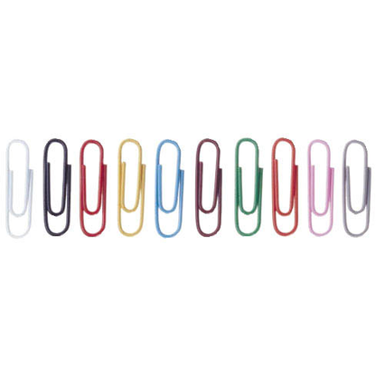 Artikelbild für ALCO Büroklammern farbsortiert kunststoffüberzogen, 1.000 St., Artikelnummer 820819