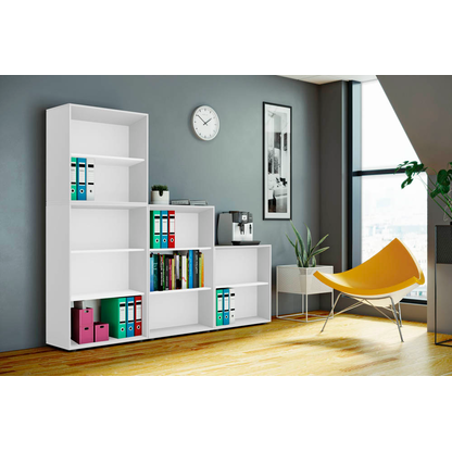 Artikelbild 4 für VCM my office Aktenregal L weiß 70,0 x 37,0 x 74,0 cm, 1 St., Artikelnummer 345054