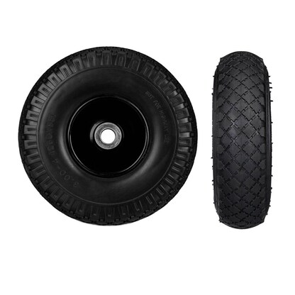 Artikelbild 3 für relaxdays Sackkarrenräder luftbereift schwarz Stahl Felgen, Achse 2,0 cm, Artikelnummer 452257