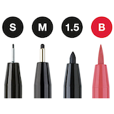 Artikelbild 1 für FABER-CASTELL Pitt Artist Pen Handlettering-Set farbsortiert, 1 St., Artikelnummer 746402