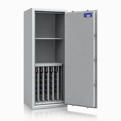 Artikelbild für ISS safe4key Schlüsseltresor lichtgrau mit 440 Haken, Doppelbartschloss, 50,0 x 42,0 x 130,0 cm, 1 St., Artikelnummer 850521