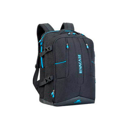 Artikelbild für RIVACASE Laptop-Rucksack Borneo 7860 Kunstfaser schwarz bis 44,0 cm (17,3 Zoll), Artikelnummer 118394