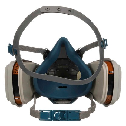 Artikelbild 5 für 3M Atemschutzmaske FFA2 P3 DIN EN 140, 1 St., Artikelnummer 615536