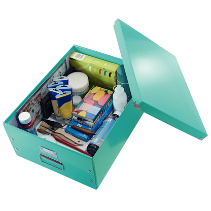 Artikelbild 2 für LEITZ Click & Store Aufbewahrungsbox 36,0 l eisblau 36,9 x 48,2 x 20,0 cm, 1 St., Artikelnummer 409829