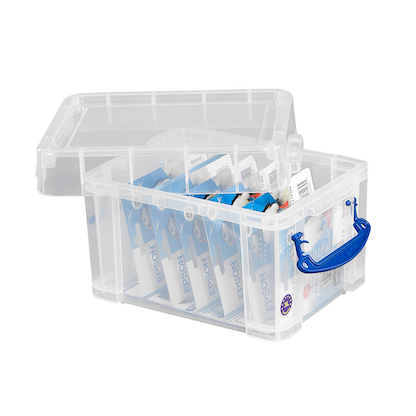 Artikelbild 9 für Really Useful Box Aufbewahrungsboxen-Set transparent, 1 Set, Artikelnummer 575858