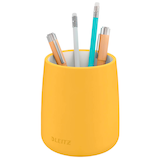 Artikelbild 1 für LEITZ Stiftehalter Cosy gelb Keramik 8,7 x 8,7 x 10,8 cm, Artikelnummer 651921