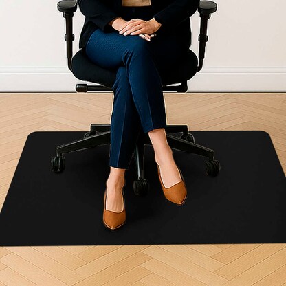 Artikelbild 2 für WESEMEYER Bodenschutzmatte für glatte Böden rechteckig, 150,0 x 116,0 cm, Artikelnummer 733539