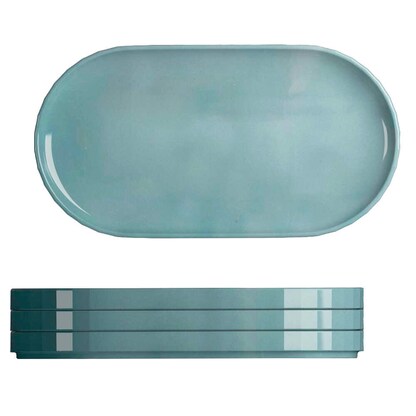 Artikelbild für BAUSCHER Teller EDGE grün Ø 32,0 cm, 3 St., Artikelnummer 819536