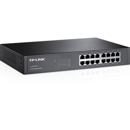 Artikelbild 2 für tp-link TL-SG1016D Switch 16-fach, Artikelnummer 627463