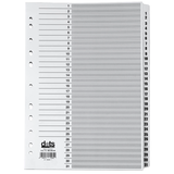 Artikelbild 1 für dots Ordnerregister Mylar DIN A4 Vollformat 1-31 weiß 31-teilig, 1 Satz, Artikelnummer 486894