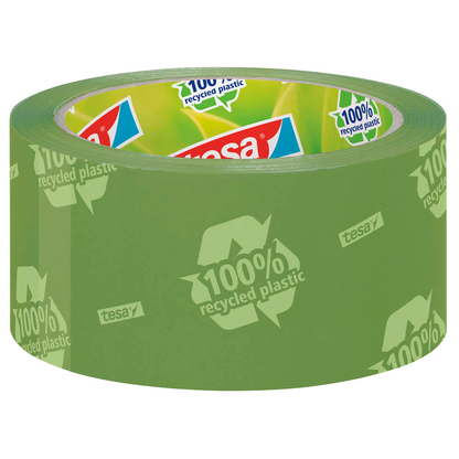 Artikelbild 2 für tesa Packband tesapack® Strong Recycled 100% recycled plastic grün 50,0 mm x 66,0 m 1 Rolle, Artikelnummer 722447