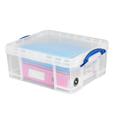 Artikelbild 12 für Really Useful Box Aufbewahrungsboxen-Set transparent, 1 Set, Artikelnummer 575858