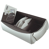 Artikelbild 1 für HAN Visitenkartenbox silbergrau, für bis zu 500 Visitenkarten, Artikelnummer 656239