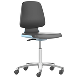 Artikelbild 1 für bimos Arbeitsdrehstuhl Labsit blau, schwarz Kunstleder, Artikelnummer 470296