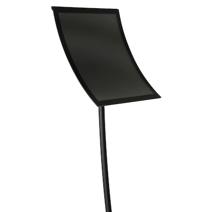 Artikelbild 6 für update displays Infoständer Konkav schwarz DIN A3 29,5 x 29,5 x 109,0 cm, 1 St., Artikelnummer 316891