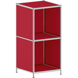 Artikelbild 1 für viasit Aktenregal System4 rubinrot 40,4 x 40,4 x 80,7 cm, 1 St., Artikelnummer 501637