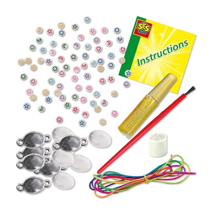 Artikelbild 2 für SES Creative® Schmuck-Basteln-Set Armbänder Galaxy mehrfarbig, Artikelnummer 110666