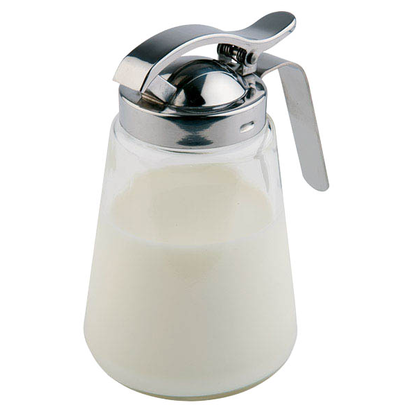 Artikelbild für APS Zuckerstreuer bzw. Milchkännchen transparent/silber 0,3 l, 1 St., Artikelnummer 195416