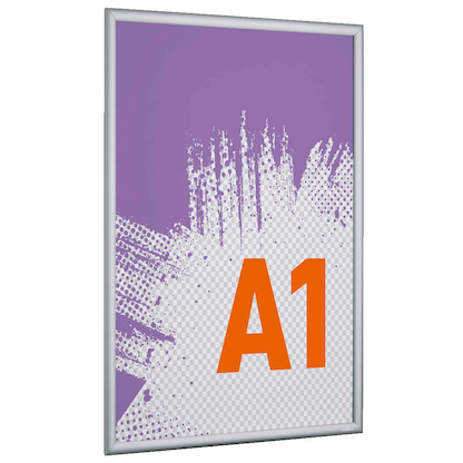 Artikelbild für DURABLE Klapprahmen silber 66,0 x 90,0 cm, 1 St., Artikelnummer 574693