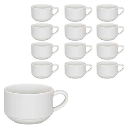 Artikelbild für BAUSCHER Kaffeetassen SMART weiß 0,18 l, 12 St., Artikelnummer 819936