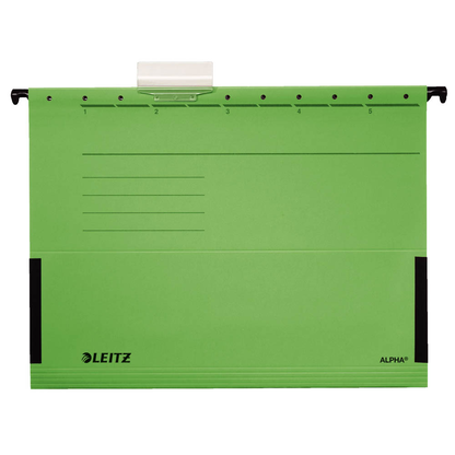 Artikelbild 3 für LEITZ Hängetaschen ALPHA® 1986 grün, 5 St., Artikelnummer 322331