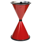 Artikelbild 1 für TKG Diabolo Standaschenbecher dunkelrot, 1 St., Artikelnummer 406912