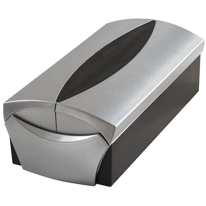 Artikelbild 2 für HAN Visitenkartenbox silbergrau, für bis zu 500 Visitenkarten, Artikelnummer 656239