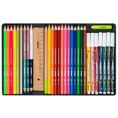 Artikelbild 4 für JOLLY BACK2SCHOOL Malset farbsortiert, 1 Set, Artikelnummer 348583