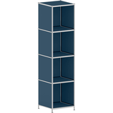 Artikelbild 1 für viasit Aktenregal System4 violettblau 40,4 x 40,4 x 155,7 cm, 1 St., Artikelnummer 501657