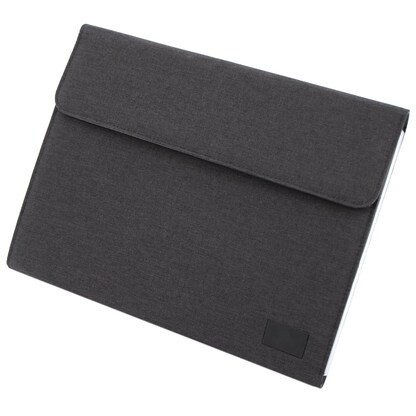 Artikelbild 2 für STOP® OCEAN PLASTIC Konferenzmappe RPET Kunstfaser DIN A4 anthrazit, Artikelnummer 146926