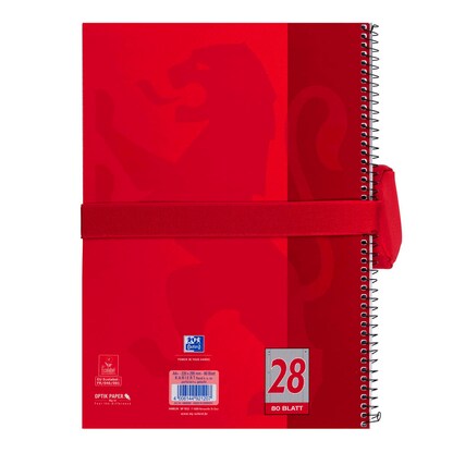 Artikelbild 9 für OXFORD Schlampermäppchen rot, 22,0 x 7,0 cm, Artikelnummer 898223