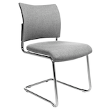 Artikelbild 1 für Topstar Besucherstühle Visit 20 NV390 G23 grau Stoff, 2 St., Artikelnummer 618278