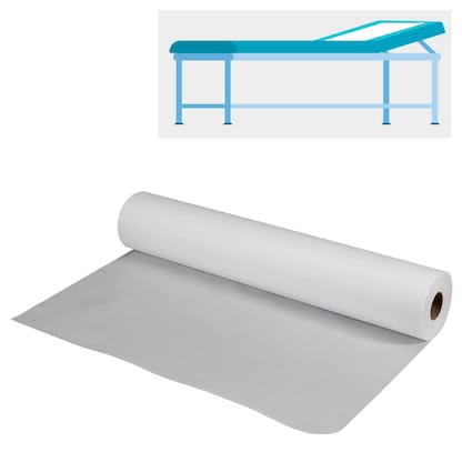 Artikelbild für Meditrade® Ärztekrepp ROLLICEL® 1-lagig weiß 55,0 cm x 50,0 m, 6 Rollen, Artikelnummer 565587