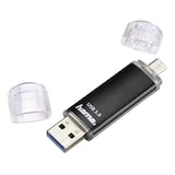 Artikelbild 1 für hama USB-Stick Laeta Twin schwarz 32 GB, 1 St., Artikelnummer 169146