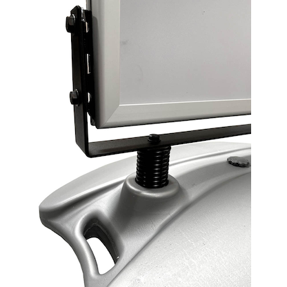 Artikelbild 3 für LMG Kundenstopper silber DIN A1 2 Fächer 80,0 cm 137,0 cm, 1 St., Artikelnummer 272007