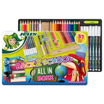 Artikelbild für JOLLY BACK2SCHOOL Malset farbsortiert, 1 Set, Artikelnummer 348583