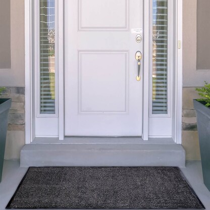 Artikelbild 3 für relaxdays Fußmatte schwarz/grau 60,0 x 90,0 cm, Artikelnummer 522312