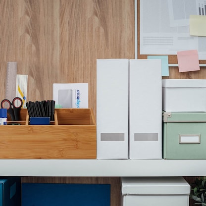 Artikelbild 8 für relaxdays Schreibtisch-Organizer braun Bambus 6 Fächer 28,0 x 19,5 x 14,0 cm, Artikelnummer 604993