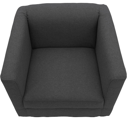 Artikelbild 3 für DOMO Collection Sessel BOB grau silber Stoff 72,0 cm 75,0 cm, 1 St., Artikelnummer 764714