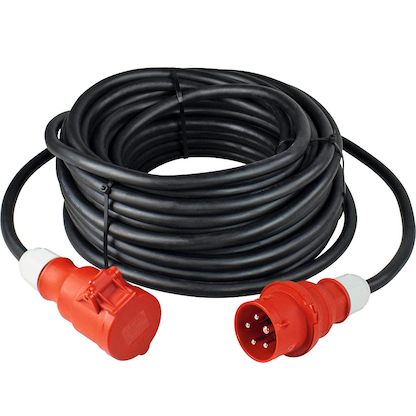 Artikelbild für as-Schwabe Starkstrom Verlängerungskabel 25,0 m schwarz, Artikelnummer 969711