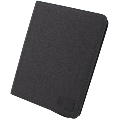 Artikelbild 2 für STOP® OCEAN PLASTIC Konferenzmappe RPET Kunstfaser DIN A4 anthrazit, Artikelnummer 146938