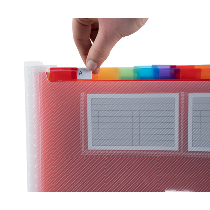 Artikelbild 6 für Exacompta Fächermappe Crystal 24 Fächer transparent, 1 St., Artikelnummer 680944