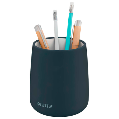 Artikelbild für LEITZ Stiftehalter Cosy grau Keramik 8,7 x 8,7 x 10,8 cm, Artikelnummer 651957