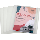 Artikelbild 1 für EICHNER Dokumententaschen DIN A5 quer transparent glatt, 5 St., Artikelnummer 704087