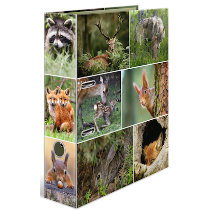 Artikelbild für HERMA Motivordner Waldtiere 7,0 cm DIN A4, 1 St., Artikelnummer 508414