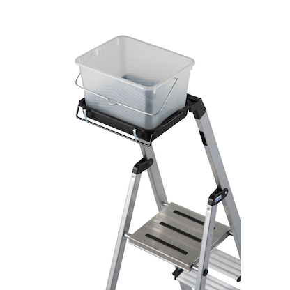 Artikelbild 3 für KRAUSE Stehleiter einseitig MONTO Secury mit Multi-Grip silber 6 Stufen, H: 210,0 cm, Artikelnummer 568941