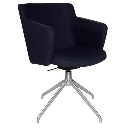 Artikelbild für Topstar Besuchersessel SFH 1.0 dunkelblau edelstahl, Optik matt Stoff 58,0 x 66,0 x 87,0 - 90,0 cm, 1 St., Artikelnummer 593323