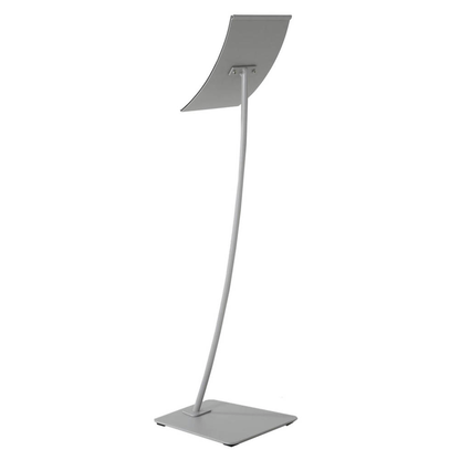 Artikelbild 2 für update displays Infoständer Konkav silber DIN A3 29,5 x 29,5 x 109,0 cm, 1 St., Artikelnummer 316982